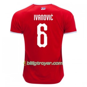 Billige Fotballdrakter Serbia Ivanovic 6 VM 2018 Hjemmedraktsett